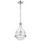 Nuvo Amado 1-Light Pendant 10 in. Polished Nickel Clear Glass 60/7816 - alternate 2